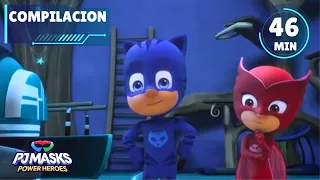 ¡El Secreto de Romeo Revelado, Luna Atrapa a Catboy Y Mucho Más! 🌙🤖| PJ Masks Español