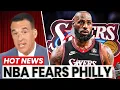 LeBron James the Old King Takes Over Philadelphia 76ers NBA s Worst Nightmare Begins