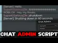 FE Chat Admin Script - ROBLOX EXPLOITING