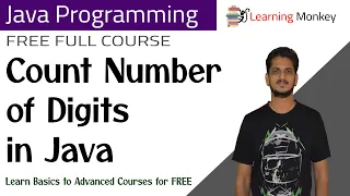 Count Number of Digits in Java Lesson 24 Java Programming Learning Monkey