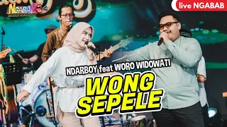 ndarboy genk x woro widowati wong sepele live perform ngabab 