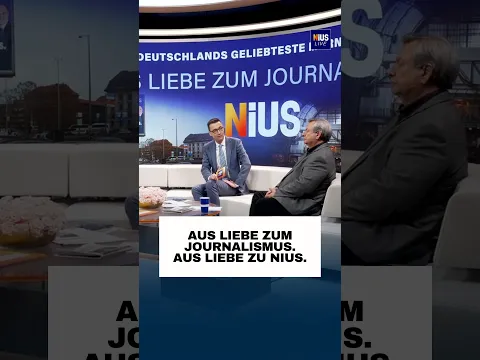 AUS LIEBE ZUM JOURNALISMUS. AUS LIEBE ZUR WAHRHEIT. AUS LIEBE ZU NIUS.