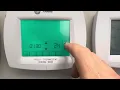 How to Change the Date on a Honeywell or Trane Thermostat Step-by-Step