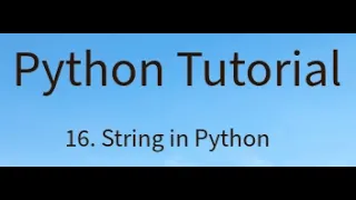 Python Strings Indexing Concatenation Length