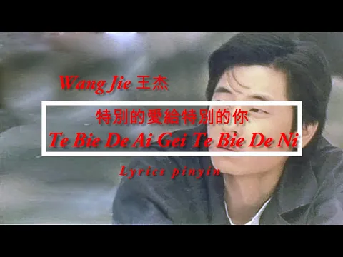 Download MP3 Wang Jie 王杰  - Te Bie Di Ai Gei Te Bie De Ni   Sky Wu 特別的愛給特別的你 Lyrics Pinyin