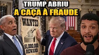 TOLERÂNCIA ZERO Trump paga US$ 1 MILHÃO a quem PROVAR FRAUDE na urna