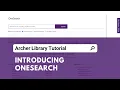 Introducing OneSearch