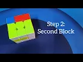 How to solve Rubik s Cube Roux Method BEGINNER Step 2 Second Block Bahasa Melayu BM