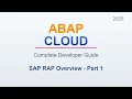 SAP ABAP Cloud The Complete Introduction Every Developer Needs