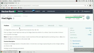 Find Digits Hacker Rank Solution in C Programming Language
