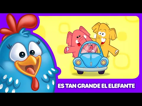 Download MP3 Es tan grande el Elefante - Gallina Pintadita 5 - Canciones infantiles de la Gallina