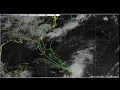 GOES Visible Satellite view of Tropical Storm Isaias in the Caribbean Weather Forecast Solutions