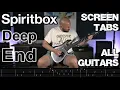 SPIRITBOX Deep End Cover (SCREEN TABS/ALL GUITARS)
