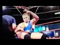 WRESTLING DOUBLE GRAB THEN BITE