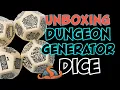 Unboxing Dungeon Generator Dice
