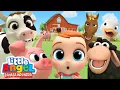 Lagu Om Mac Donald Punya Ternak | Lagu Anak - Old Mac Donald |  Little Angel Bahasa Indonesia
