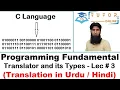 Translators Assembler Compiler Interpreter C Language LECTURE - 3