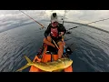 Pelagic Bite Slow?  FISH THE SHALLOWS!!! | Kayak Fishing Hawaii