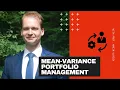 MV - V13 Mean-Variance Optimal Portfolios Markowitz Basic Derivations and Pseudo Code