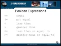 6 Lesson1 Boolean Expressions