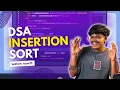 Insertion Sort in Tamil DSA Sorting Algorithm Explanation in Java