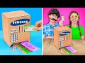 Download Lagu HOW TO MAKE DIY ATM BANK FROM CARDBOARD 📦 Ideas by 123 GO! GLOBAL