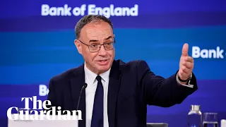 Bank of England governor Andrew Bailey faces parliament treasury committee – watch live