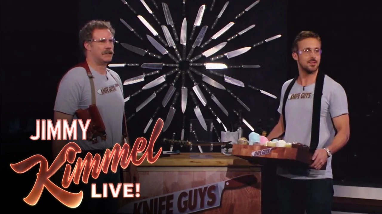"Knife Guys" Will Ferrell and Ryan Gosling