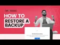 How to Restore a WordPress Backup on Same or Different Server WP STAGING