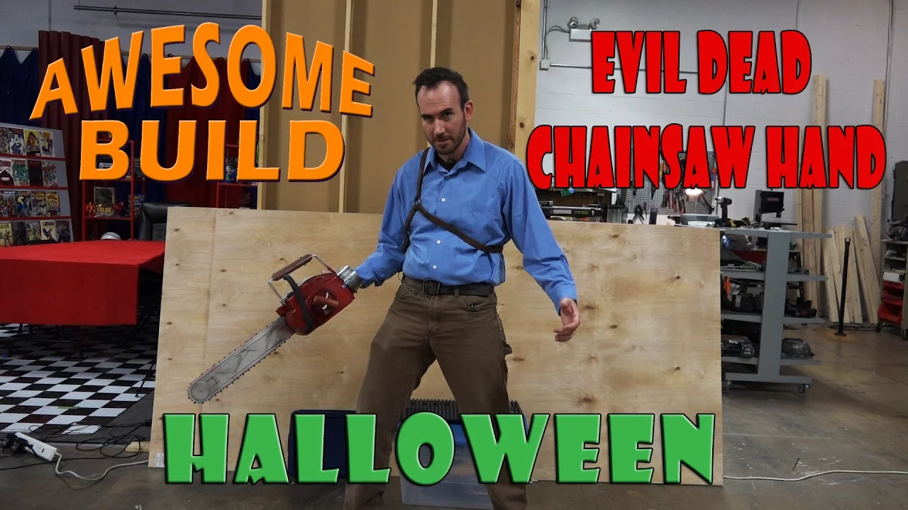 Evil Dead Chainsaw Hand - Awesome Build