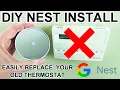 How To Install A Google Nest Thermostat Yourself DIY In Less Than 30 Minutes Check Compatability