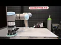 Opruwen van aluminium bak met de cobot