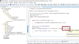How to Debug a Spring Boot Rest Web Service from Eclipse IDE