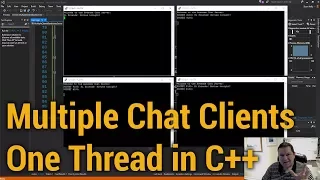 Multiple Chat Clients One Thread in C