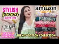 Huge 7 Amazon Set Haul New Anarkali Suit Partywear Kurti haul Cotton Set Amazon Haul