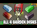 GROUNDED 2 - ALL 4 Garden Turbo Disks Globs What Unlocks You Should Spend Your Raw Science On