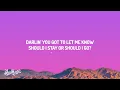 The Clash - Should I Stay or Should I Go (Lyrics) | Stranger Things 5