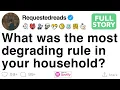 Download Lagu [FULL STORY] What was the most degrading rule in your household?