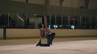 Michael Xie skates to "Nella Fantasia" at the Skating Club of San Francisco's 2026 Ice Show