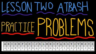 Codebusters Lesson Two-Atbash Cipher