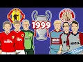 Download Lagu 🏆1999 Champions League Final: The Cartoon!🏆 Manchester United vs Bayern Munich (Goals Highlights)