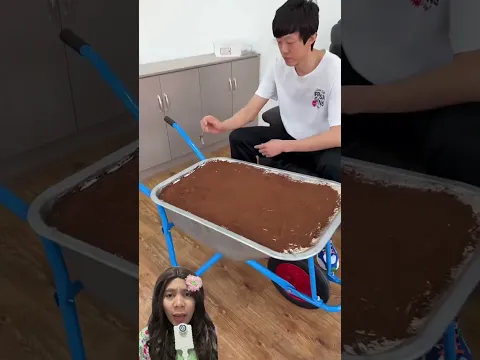 KIRAIN TANAH TERNYATA KUE‼️ BANYAK BANGET 😱 #cake #food #diy