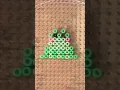 DIY Amphibian Fuse Bead Easy Craft Ideas - Cute Green Frog