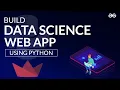 Build Your First Data Science Web App Using Python GeeksforGeeks