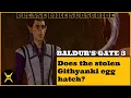Baldur s Gate 3 Does the stolen Githyanki egg hatch What happens once it hatches