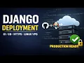 Deploy Django on a Linux VPS Nginx Gunicorn HTTPS PostgreSQL
