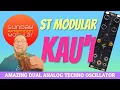Download Lagu AMAZING dual techno oscillator - ST MODULAR KAU'I - built in waveshaper and noise generator