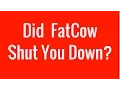 Fatcow shut down my website because of a malware infection