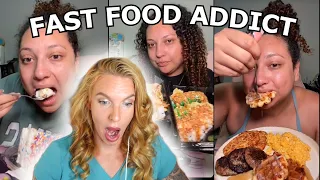 HellooItsDanie Rage Baiting Eating Only Two Meals Of Ultra Processed Garbage - WIEIAD Reaction