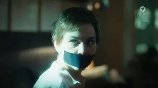 Christiane Paul handcuffed and gagged